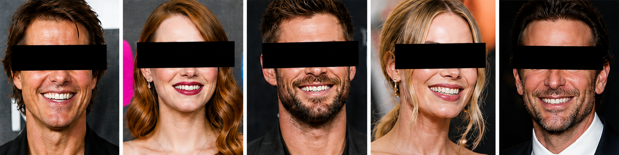 Celebrity smiles